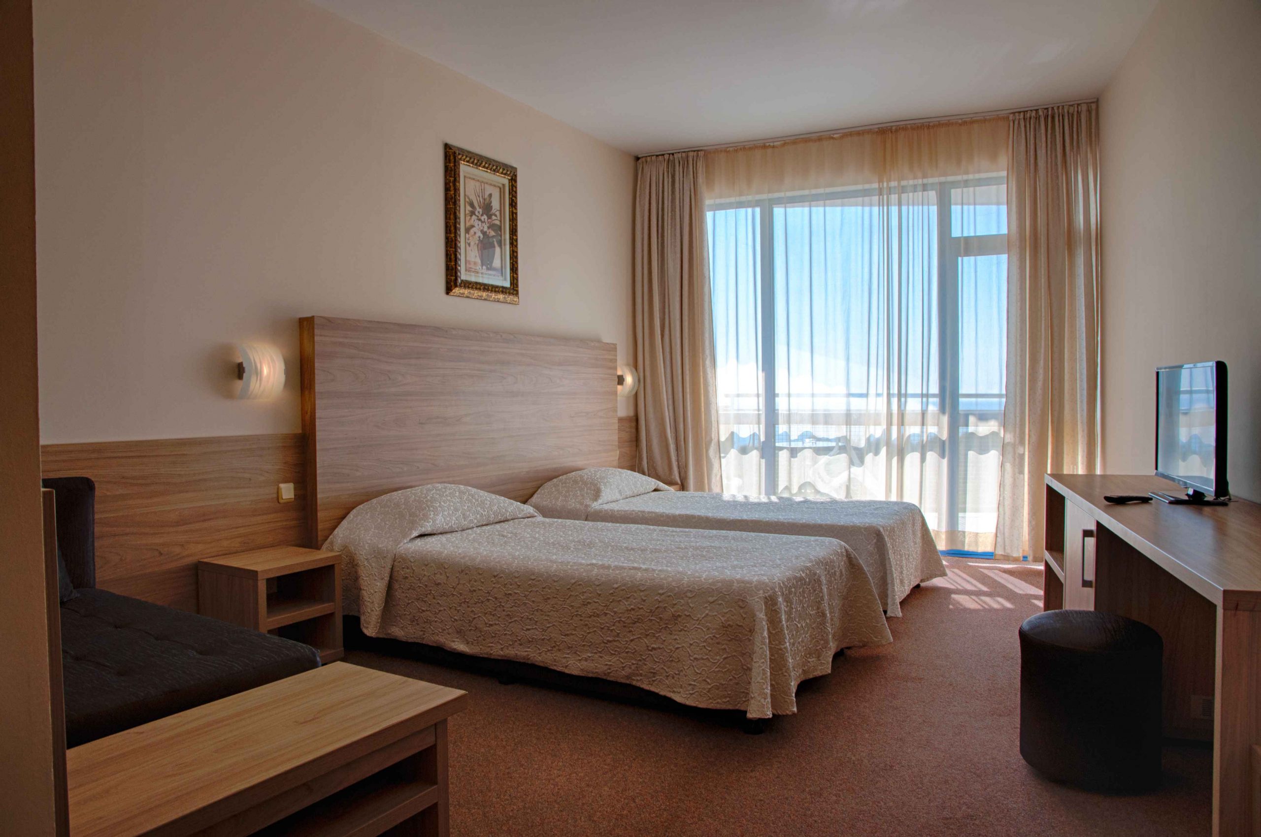 двойна стая с иглед към морето - хотел Елена